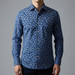 [ゲッツナー] プリント-ホワイト×ブラック #8376_4