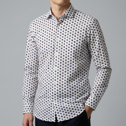 [ゲッツナー] プリント-ホワイト×ブラック #8377_4