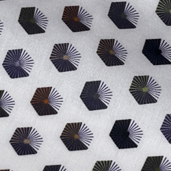 [ゲッツナー] プリント-ホワイト×ブラック #8377_1