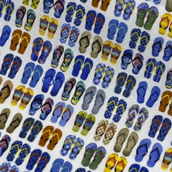 [ゲッツナー] プリント-ホワイト×ブラック #8378_1