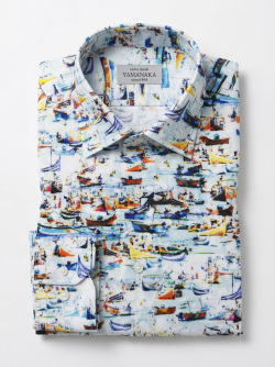 [ゲッツナー] プリント-ホワイト×ブラック #8380_3