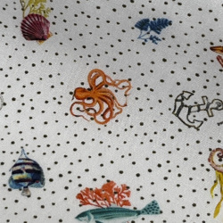 [ゲッツナー] プリント-ホワイト×ブラック #8381_1