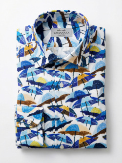 [ゲッツナー] プリント-ホワイト×ブラック #8384_3