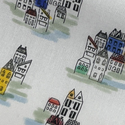 [ゲッツナー] プリント-ホワイト×ブラック #8386_1