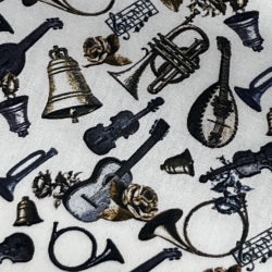 [ゲッツナー] プリント-ホワイト×ブラック #8387_1