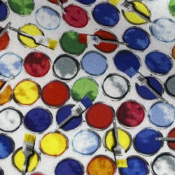 [ゲッツナー] プリント-ホワイト×ブラック #8388_1