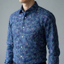 [ゲッツナー] プリント-ホワイト×ブラック #8390_4