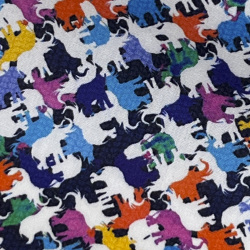 [ゲッツナー] プリント-ホワイト×ブラック #8392_1