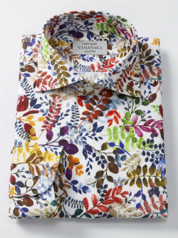 [ゲッツナー] プリント-ホワイト×ブラック #8398_3