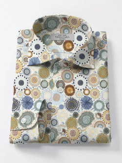 [ゲッツナー] プリント-ホワイト×ブラック #8399_3