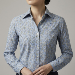 [ゲッツナー] プリント-ホワイト×ブラック #8400_5