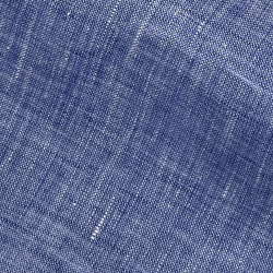 画像1 [バセッティ] 麻リネン-ミディアムブルー #8411