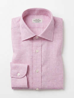 画像3 [バセッティ] 麻リネン-ピンク #8413