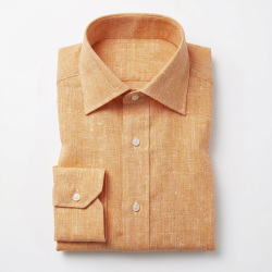 画像3 [バセッティ] 麻リネン-イエロー #8417