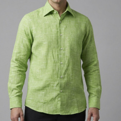 画像4 [バセッティ] 麻リネン-ライム #8420