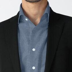 [国産生地] ダンガリー-ブルー #924_写真2