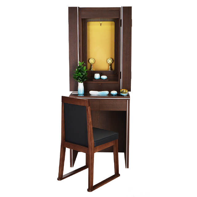 家具調仏壇 ビータ 700 椅子付 ウォールナット