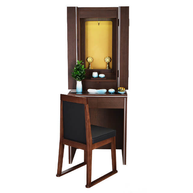 家具調仏壇 ビータ 700 椅子付 ウォールナット