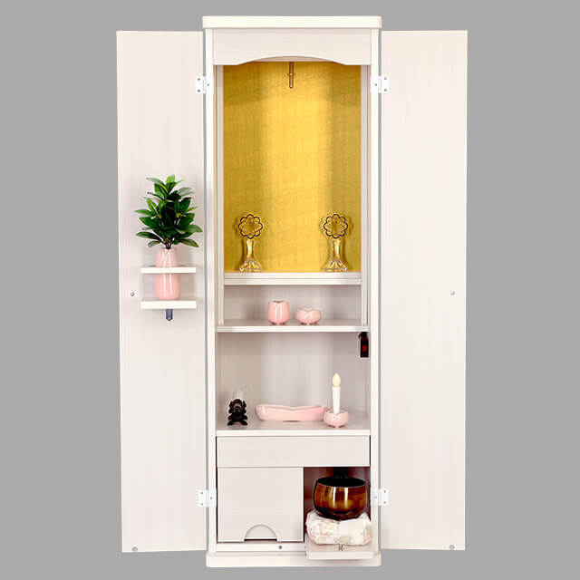 プリモ 引出付 ホワイト