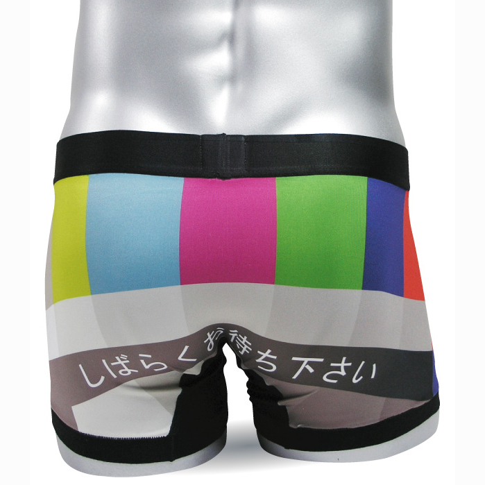 【 テレビ しばらくおまちください 】 ボクサーパンツ 男性 メンズ 下着 【Re:demon】 (syk)