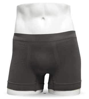 メンズシームレス美億サーパンツ灰前