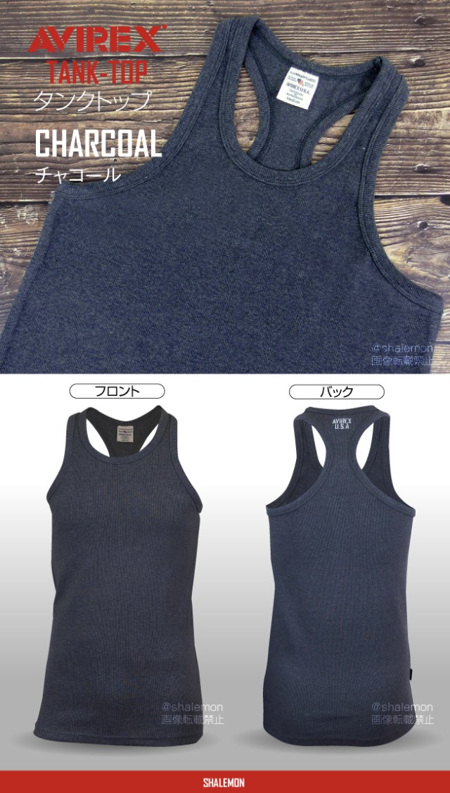 AVIREX アヴィレックス 【 タンクトップ 】【限定ハンドタオル付