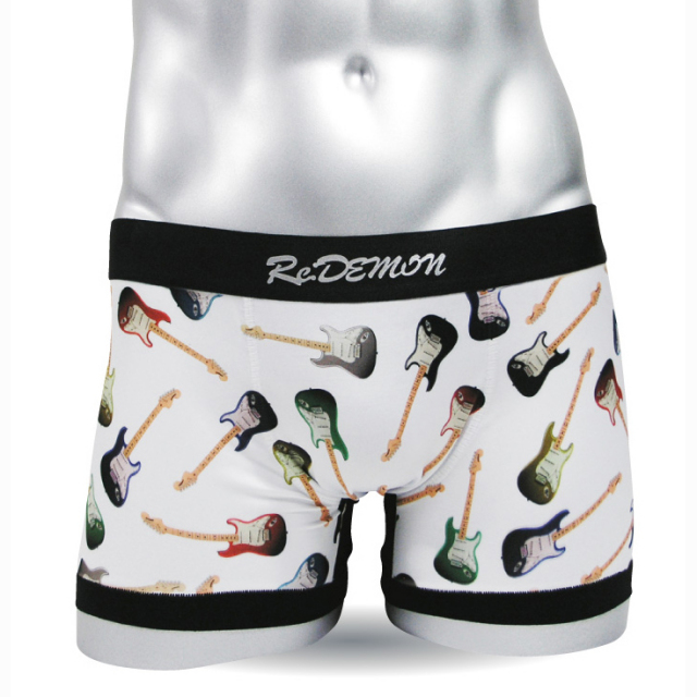 最高級 ストラトギター ボクサーパンツ男性 メンズ 下着 Re Demon