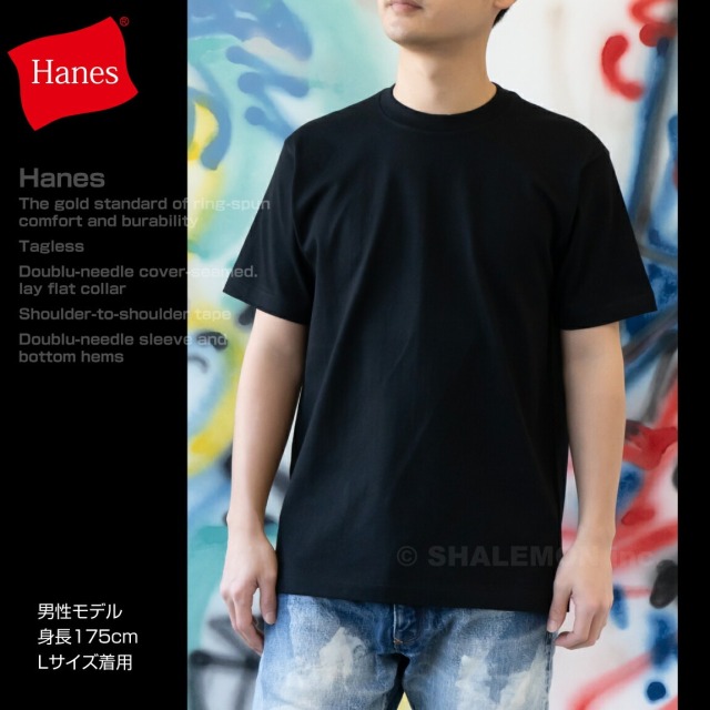 Hanes ヘインズ kuro クロ ( T-SHIRTS KURO クルーネックTシャツ #090