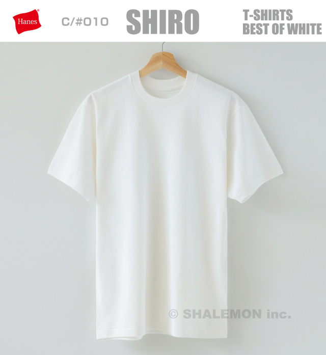 Hanes ヘインズ HANES shiro Tシャツ 【 ヘインズ SHIRO Tシャツ 半袖