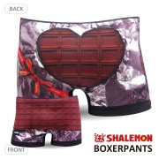 バレンタイン 義理チョコ プレゼント チョコ パンツ ( ボクサーパンツ )( 3Dアート チョコ ) シームレス 板チョコ 彼氏 メンズ おもしろ 雑貨 グッズ プチギフト しゃれもん (syk)