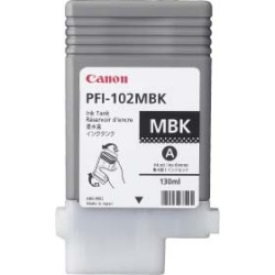 CANON iPF510・610・605L　インク顔料マットブラック(130ml) - PFI-102MBK