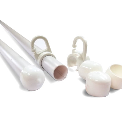 タペストリー用パイプセット　1150mm　 お得な10セットパック