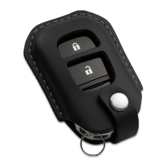 【予約 受注生産】 ホンダ汎用 ランゲスレーベン 2穴 3穴 アコード CR-V オデッセイ ZR-V フリード N-BOX N-VAN ヴェゼル ステップワゴン 本革 本皮 レザー レザーキーカバー アクセサリー リレーアタック 非対応 LANGES LEBEN ホンダ GMCN 【ゆうパケ送料無料】