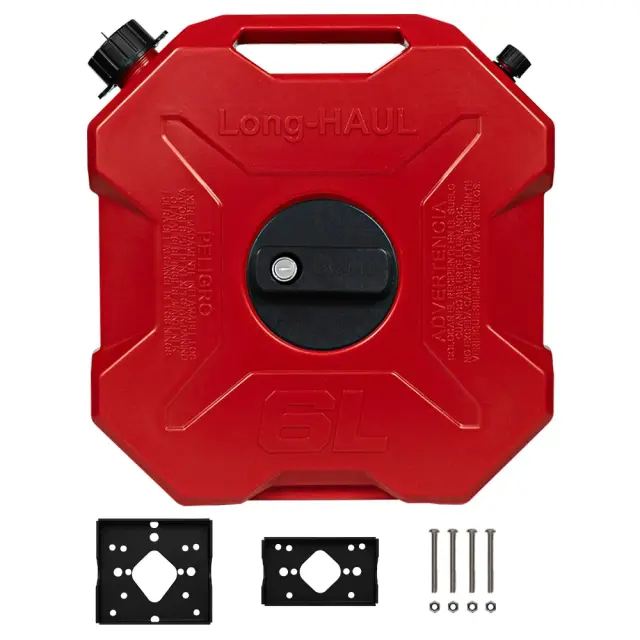 【ブラック予約販売 6月下旬入荷予定】 汎用 車両用 ウォータータンク 6L アウトドア 防災 水 タンク ポリタンク サイドラダー リアラダー 盗難防止 ロック 鍵 キャンプ 釣り サーフィン 車中泊 BBQ バーベキュー 非常用 シャワー ドレスアップ ジムニーなど多車種向け
