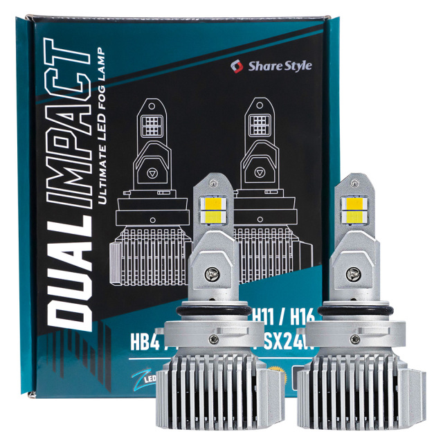 新灯体 2色フォグ Zデュアルインパクト LED フォグランプ 2色