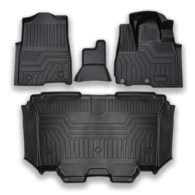 N-BOX JF1JF2 リアシートスライドあり 専用 3Dフロアマット 運転席