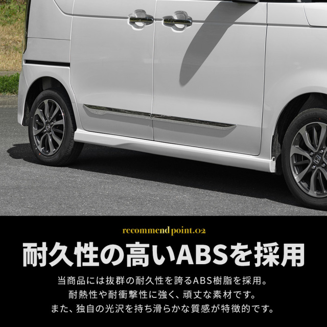 N-BOX N-BOXカスタム JF5 JF6 サイドガーニッシュ 4p (当社オリジナル