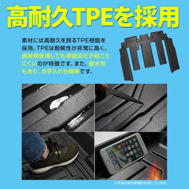 ステップワゴン RP6 RP7 RP8 ガソリン車 7人乗り専用 3Dフロアマット 2
