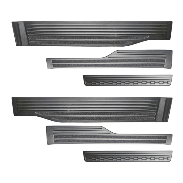 ステップワゴン RP6 RP7 RP8 専用 スカッフプレート 6p シルバー ブラック