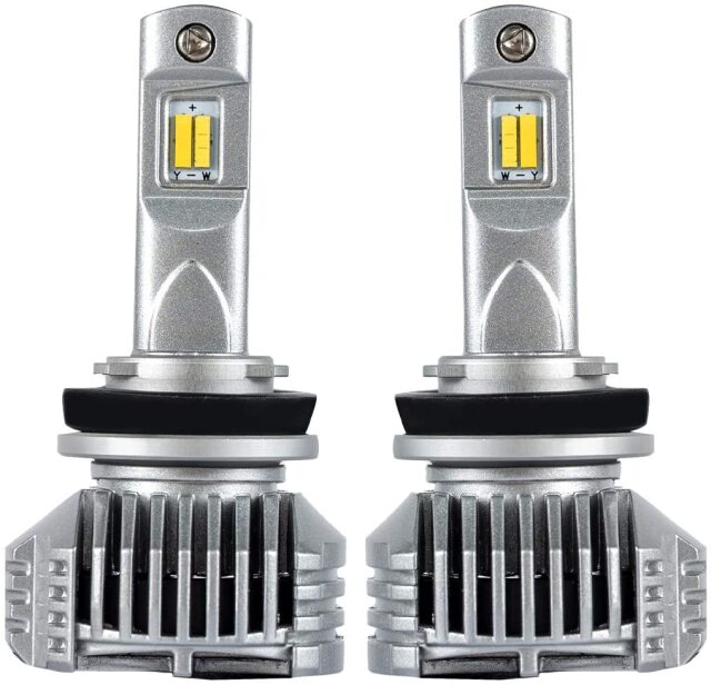 本体カラーとバルブ形状選択シルバーH8H11H16