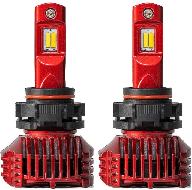 本体カラーとバルブ形状選択レッドPSX24W