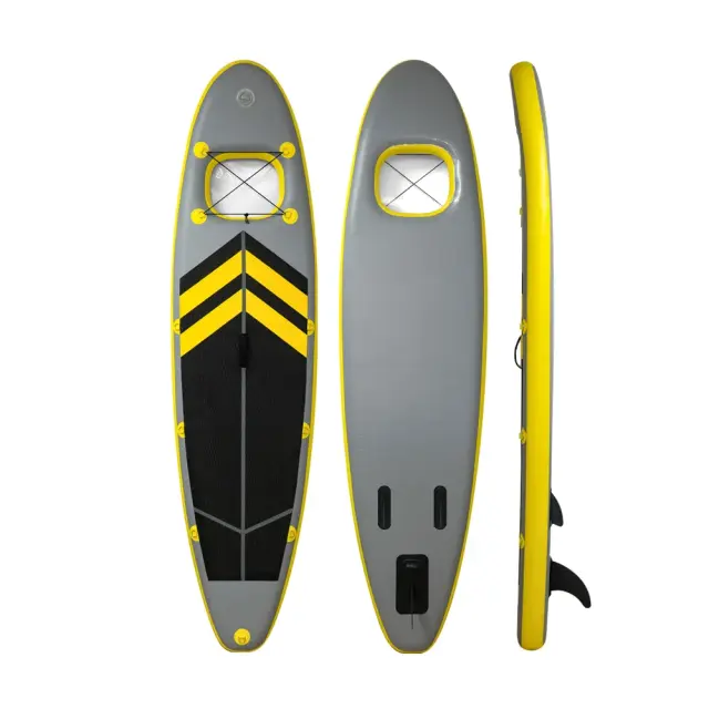 パドルボード SUP10.8Ft インフレータブル 1年保証付き インフレータブル SUP 窓付き スタンドアップ パドルボード 300