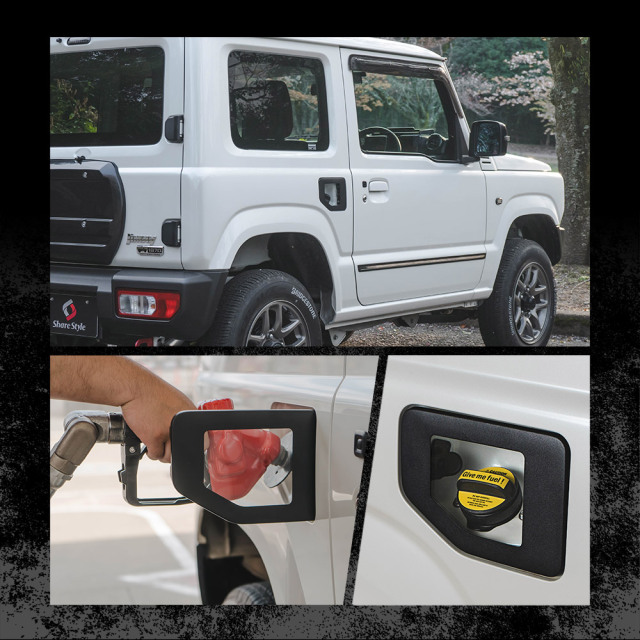 ジムニー ジムニーシエラ JB64 JB74 専用 フューエルリッドカバー 