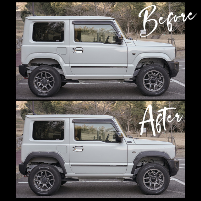 ジムニー JB64W専用 オーバーフェンダー 4p 