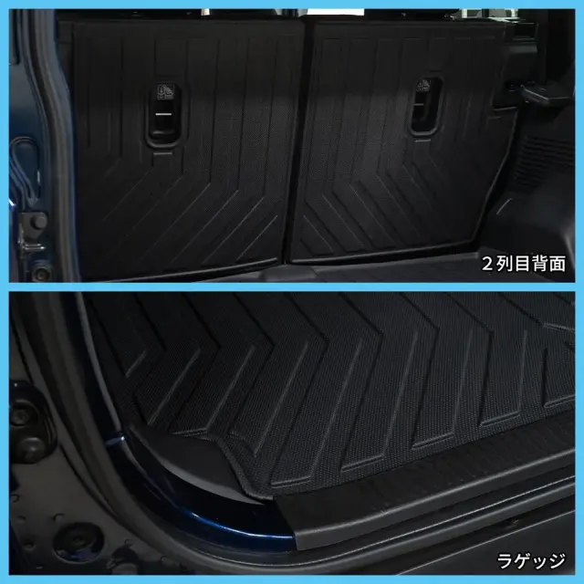 ジムニーノマド JC74 3Dフロアマット 運転席助手席と2列目 2列目背面