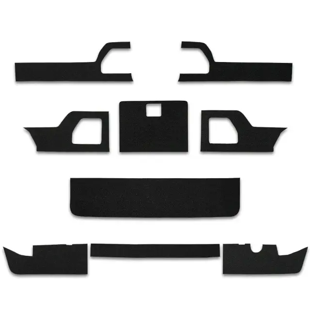 ジムニー ジムニーシエラ ジムニーノマド JB64 JB74 JC74 キックPVCガード ドアトリム グローブボックス リアゲート リアバンパー フルセット ドレスアップ カスタム 内装 保護 キズ防止