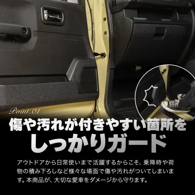 ジムニー ジムニーシエラ ジムニーノマド JB64 JB74 JC74 キックPVC