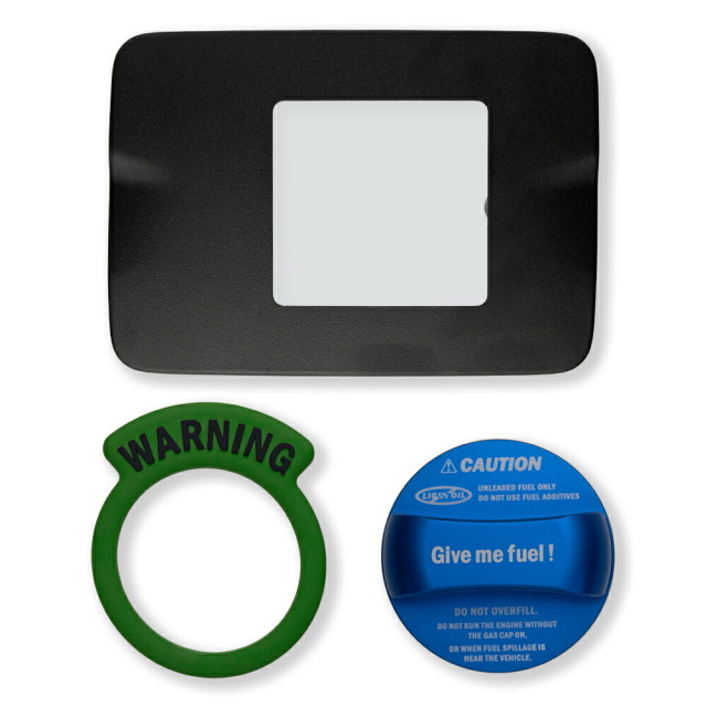 2色リングカラー2色リンググリーン