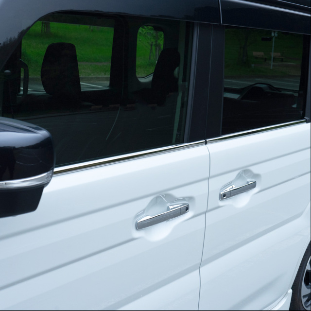 スペーシアン　レリーフ4枚 スペーシア スペーシアカスタム MK94S MK54S ウィンドウモール 4p