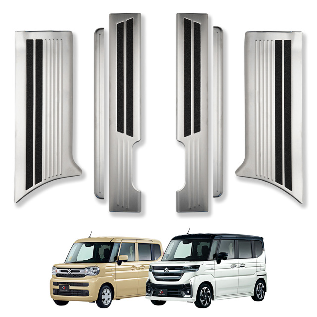 スペーシア スペーシアカスタム MK94S MK54S スカッフプレート 6p